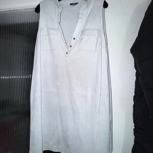 Alfani Light Gray Top